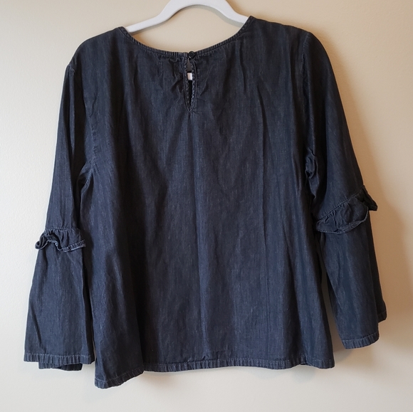 Gap black demin top - Picture 4 of 4